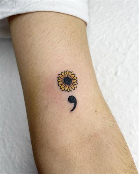 The Powerful Semicolon Tattoo: Unlocking Mental Health .